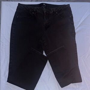 1822 size 14 black Denim Charcoal Jeans